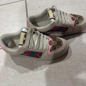 Women’s Gucci Pink Sneakers